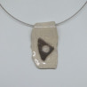 Pendentif raku